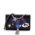 Classic Monogram Tassel Chain Wallet Patchwork Leather
