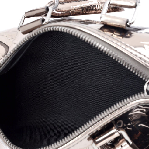 Keepall Bandouliere Bag Monogram Mirror Coated Canvas 25