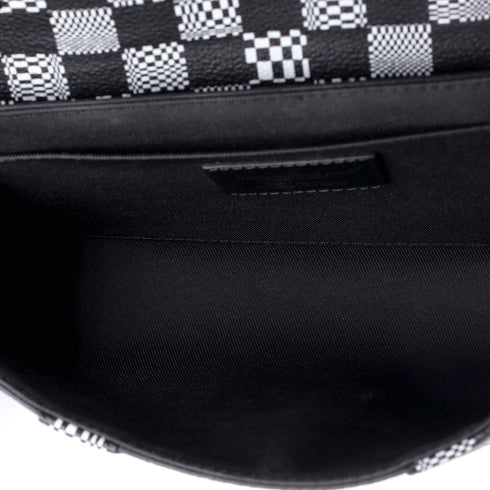 Flap Soft Trunk Messenger Bag Limited Edition Distorted Damier