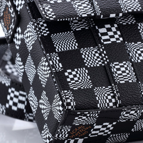 Flap Soft Trunk Messenger Bag Limited Edition Distorted Damier