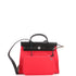 Herbag Zip Leather and Toile 31