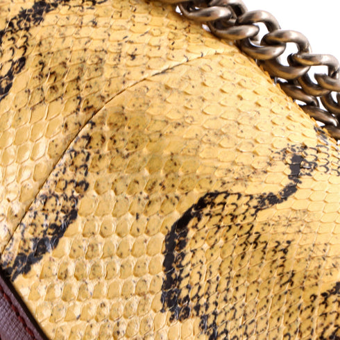 Dionysus Bag Leather with Python Small