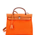 Herbag Zip Leather and Toile 31