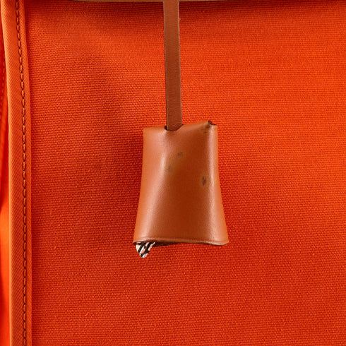Herbag Zip Leather and Toile 31