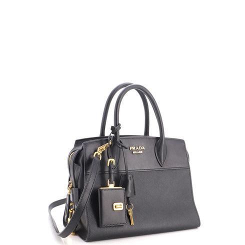 Esplanade Tote Saffiano with City Calf Small