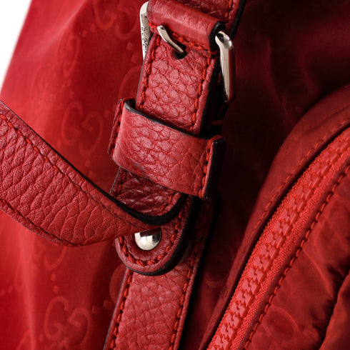 Buckle Backpack Guccissima Nylon