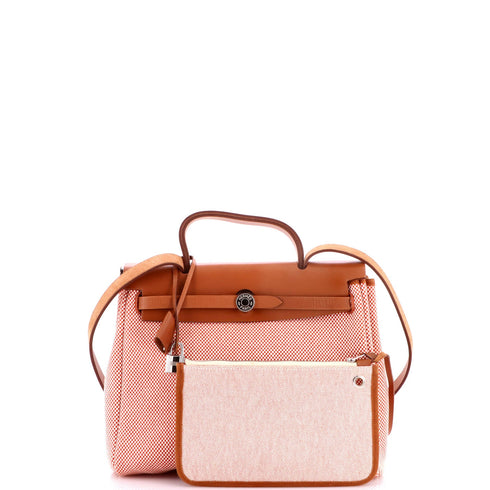 Herbag Zip Criss Viking Toile and Leather 31