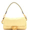 Baguette NM Bag Zucca Embossed Leather Medium