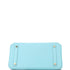 Birkin Handbag Bleu Atoll Epsom with Gold Hardware 30