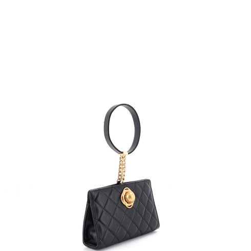 Evening By The Sea Clutch Quilted Lambskin
