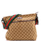 Front Pocket Web Messenger GG Canvas Medium