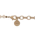 CC 100th Anniversary Short Necklace Metal with Faux Pearls and Crystals