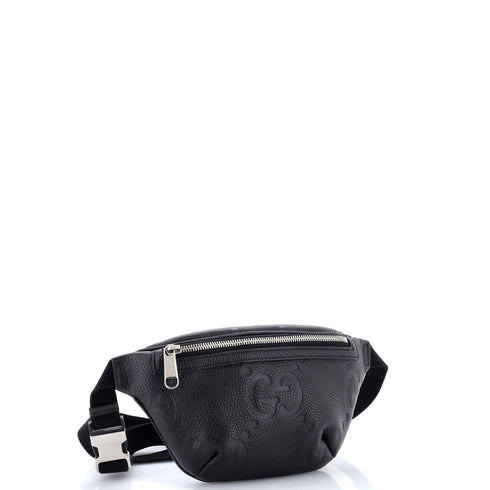 Belt Bag Jumbo GG Embossed Leather Small