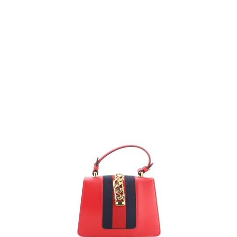 Sylvie Top Handle Bag Leather Mini