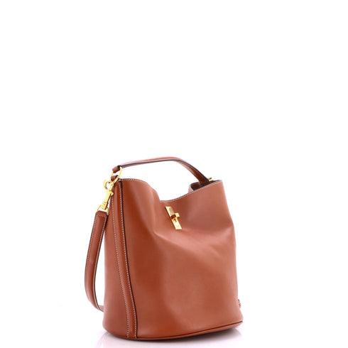 Bucket 16 Bag Leather