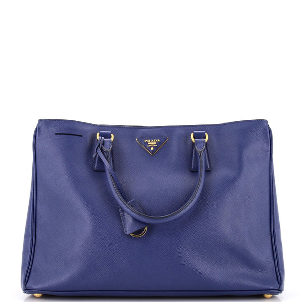 Lux Open Tote Saffiano Leather Large
