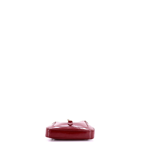 Jackie Notte Chain Hobo Patent Mini