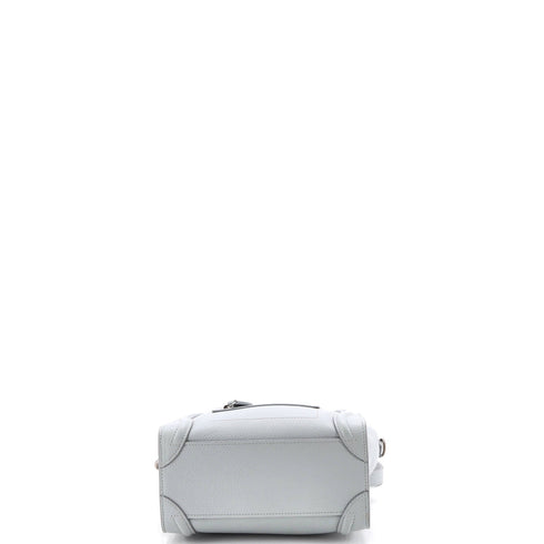 Luggage Bag Grainy Leather Nano