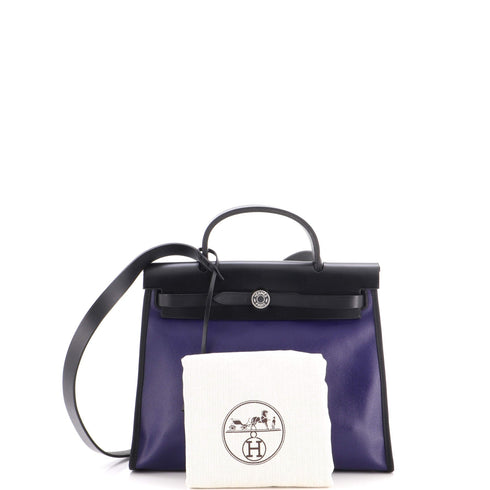 Herbag Zip Berline Vache Canvas and Leather 31