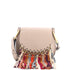 Multicolor Fringe Hudson Bag Leather Small