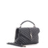 Classic Monogram College Bag Matelasse Chevron Leather Medium