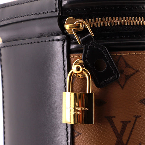 Cannes Handbag Reverse Monogram Canvas