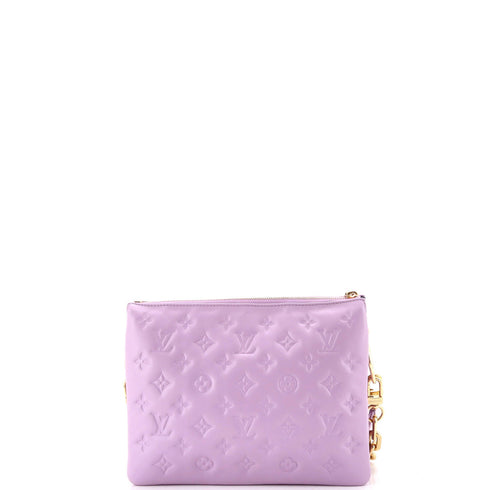 Coussin Bag Monogram Embossed Lambskin PM