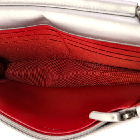 Gabrielle Wallet on Chain Quilted Aged Calfskin
