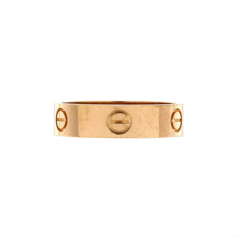 Love Band Ring 18K Yellow Gold