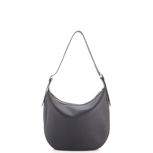 Heloise Shoulder Bag Triomphe Embossed Leather Medium