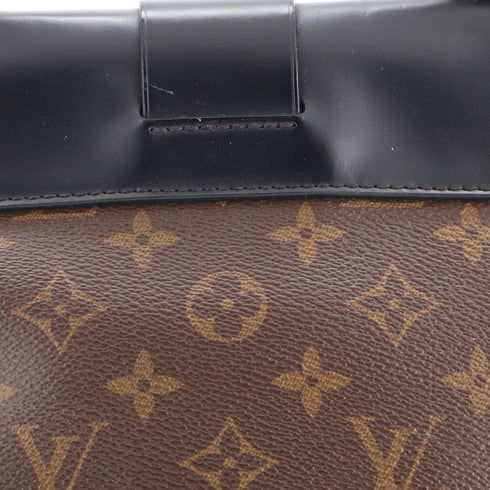 One Handle Flap Bag Monogram Canvas and Leather MM