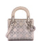 Lady Dior Bag Crystal Embellished Cannage Quilt Satin Mini