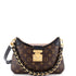 LV Twinny Handbag Monogram Canvas and Reverse Monogram Canvas with Leather