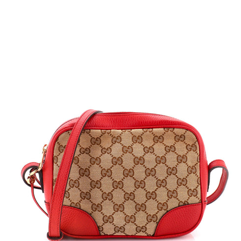 Bree Disco Crossbody Bag GG Canvas with Leather Mini