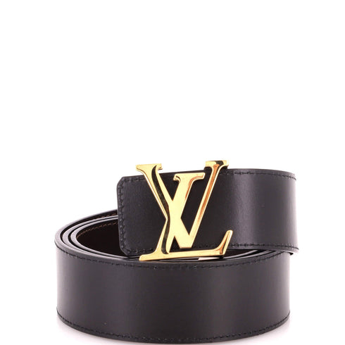 LV Initiales Reversible Belt Leather Wide