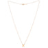 Paloma Picasso Graffiti X Pendant Necklace 18K Rose Gold Small