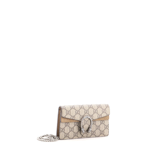 Dionysus Bag GG Coated Canvas Super Mini