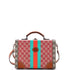 Savoy Top Handle Beauty Case GG Coated Canvas with Leather