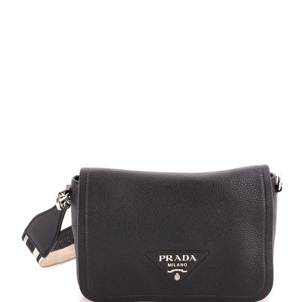 Flou Flap Shoulder bag Vitello Daino Small
