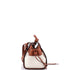 Hammock Bag Leather and Anagram Jacquard Mini
