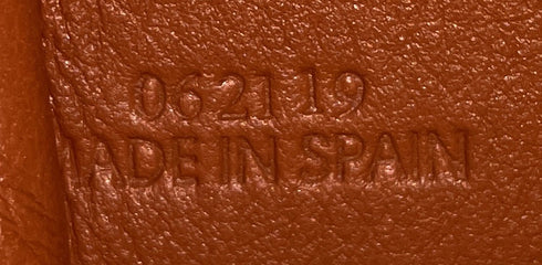 Hammock Bag Leather and Anagram Jacquard Mini