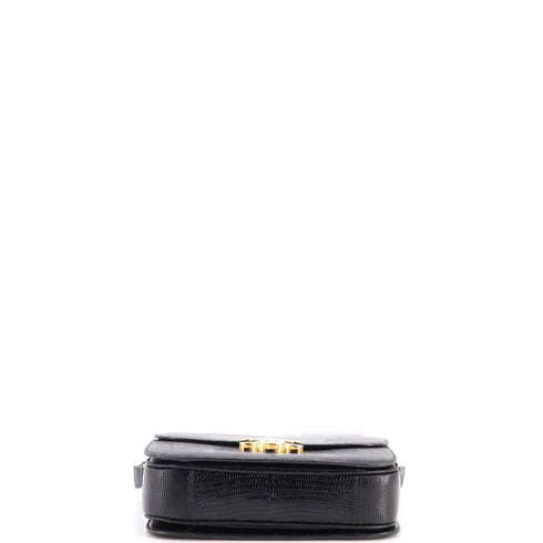 Triomphe Shoulder Bag Lizard Medium