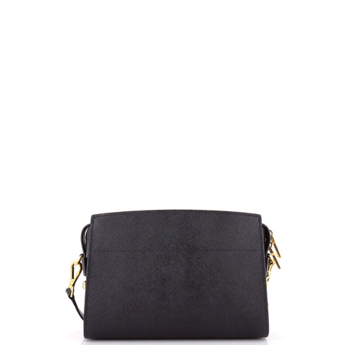 Bibliotheque Crossbody Saffiano Leather