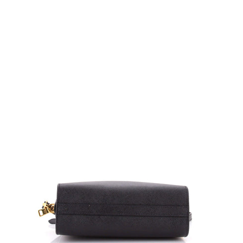 Bibliotheque Crossbody Saffiano Leather