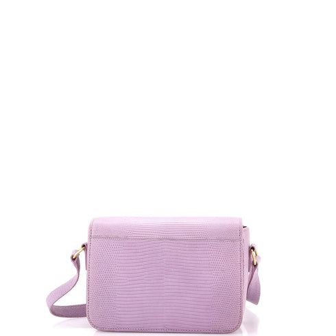 Triomphe Shoulder Bag Lizard Teen