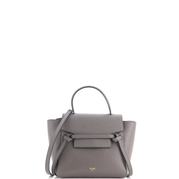 Belt Bag Textured Leather Nano