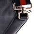 Web Strap Front Zip Messenger Bag GG Coated Canvas Medium