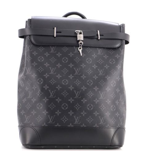 Steamer Backpack Monogram Eclipse Canvas