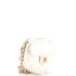CC in Love Heart Clutch with Chain Quilted Lambskin