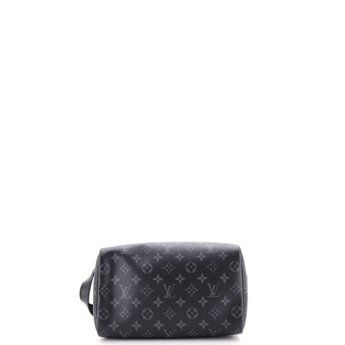 Dopp Kit Toiletry Pouch Monogram Eclipse Canvas